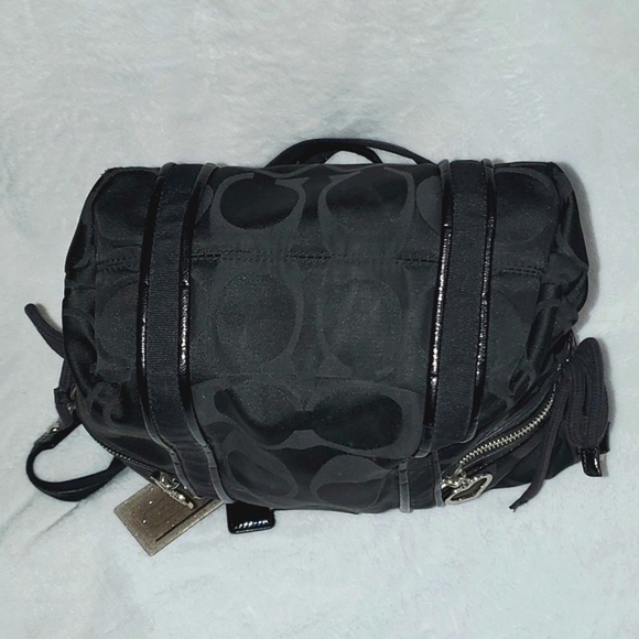 Coach Poppy Signature Tote Bag Purse - Picture 11 of 16